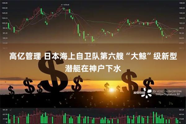 高亿管理 日本海上自卫队第六艘“大鲸”级新型潜艇在神户下水
