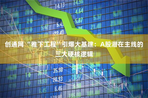 创通网 “雅下工程”引爆大基建：A股潜在主线的三大硬核逻辑
