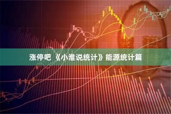涨停吧 《小淮说统计》能源统计篇